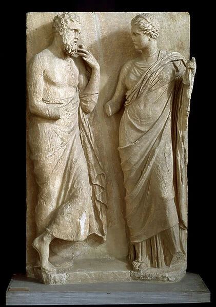 Relief of sepulchre. 6th century BC