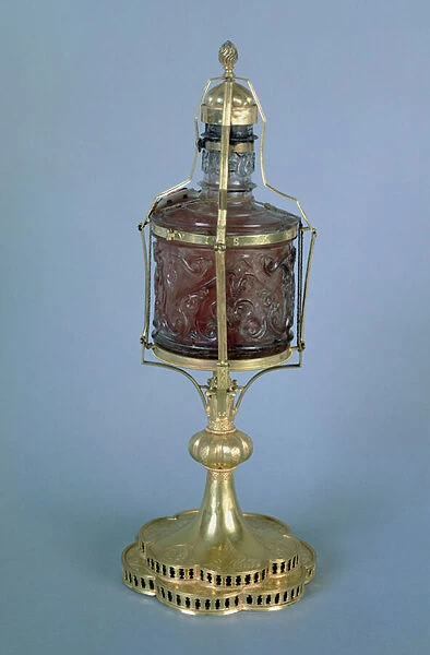 Reliquary of the Precious Blood, treasure from the Basilica of San Marco (jasper