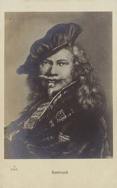 Rembrandt, Dutch painter and printmaker (litho)