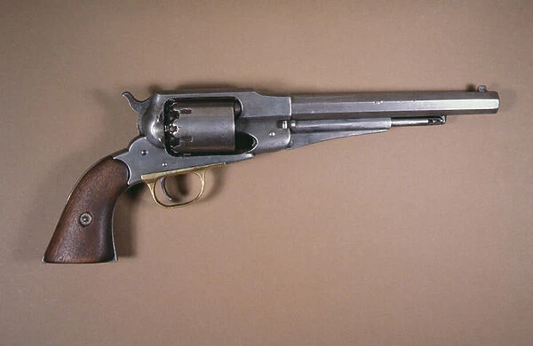 Remington revolver Model 1863 (wood & metal)
