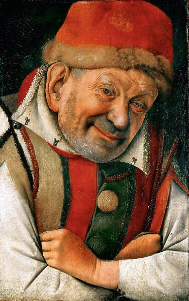 Renaissance : Portrait du boufon Pietro Gonella (Gonnella) (mort en 1441)