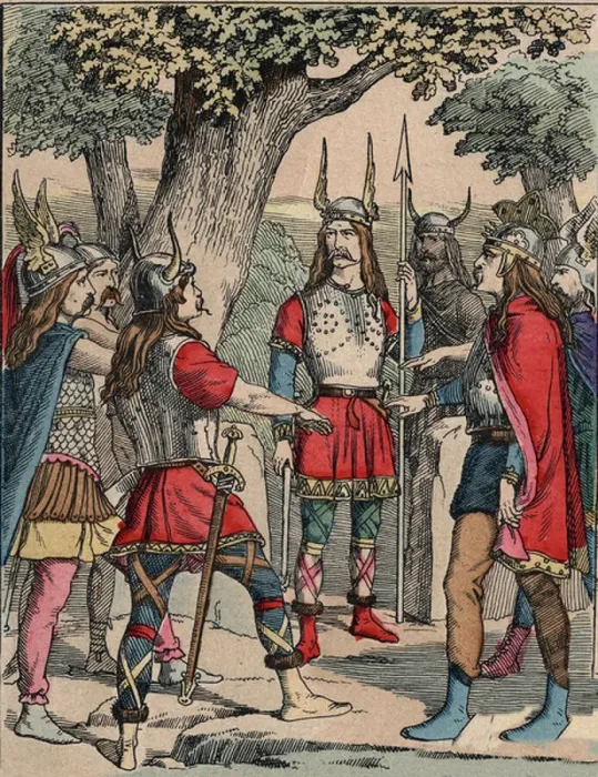 Framed Print : Representation of Vercingetorix (ca. 80-c. 46 BC) warrior Framed Print : Representation of Vercingetorix (ca. 80-c. 46 BC) warrior