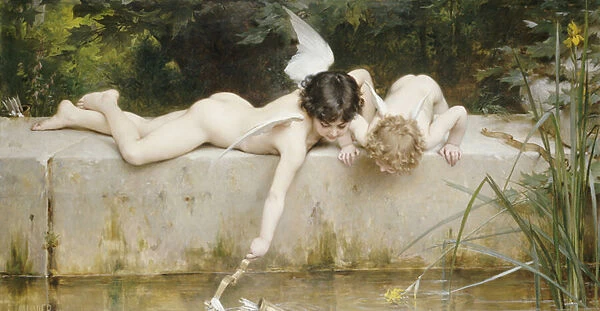 The Rescue, 1894 (oil on canvas)