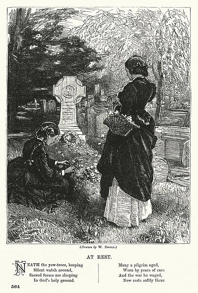 At rest (engraving)