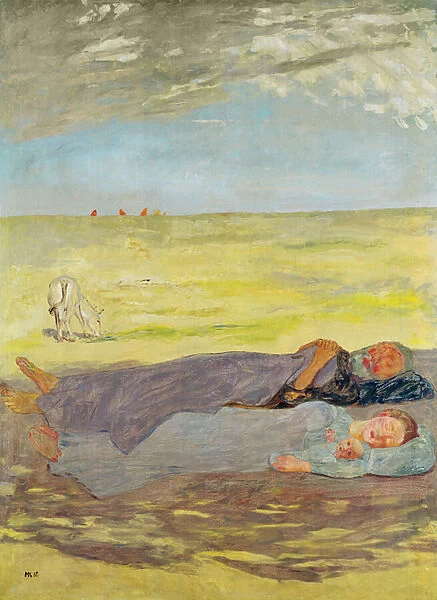 Rest on the Flight to Egypt, 1912 (oil on canvas)