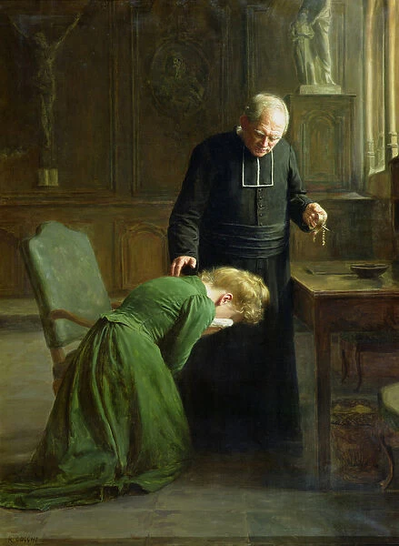 The Restitution, 1901 (oil on canvas)