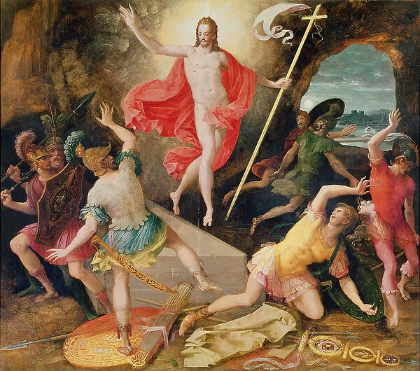 The Resurrection of Christ, c. 1594 (oil on panel)