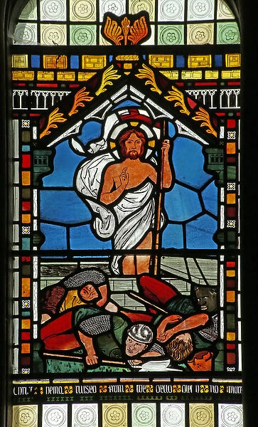 The Resurrection (stained glass)