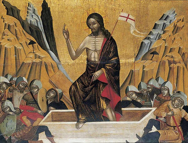 The Resurrection, Venice or Crete, c. 1500 (tempera on gold ground panel)