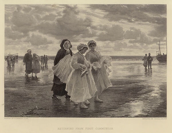 Returning from First Communion (engraving)