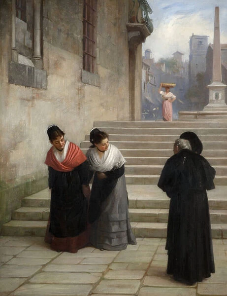 His Reverence, 1876 (oil on canvas)