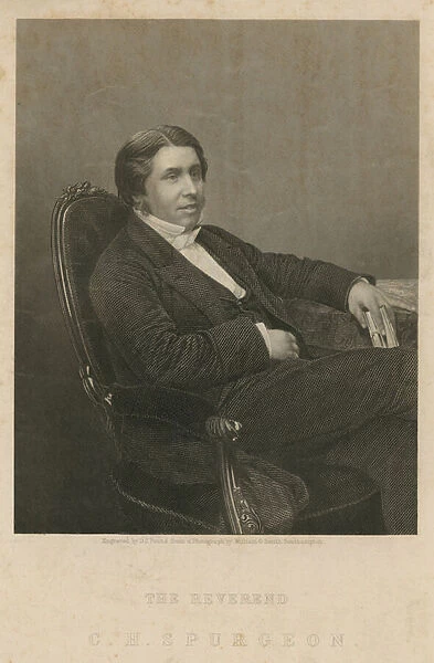 The Reverend Charles Haddon Spurgeon (engraving)