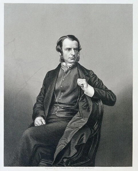 Reverend Charles Kingsley, from The Drawing-Room Portrait Gallery of Eminent