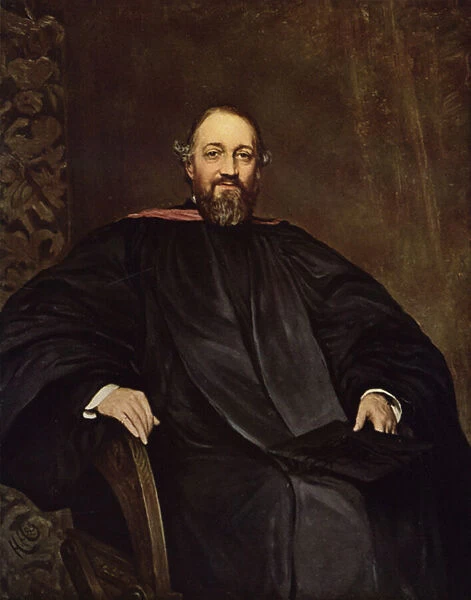 The Reverend H Montagu Butler, DD (colour litho)