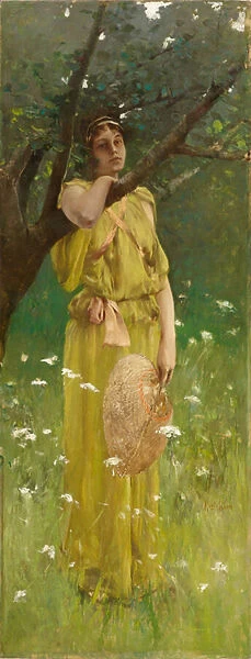 Reverie, c. 1883-1884 (oil on canvas)