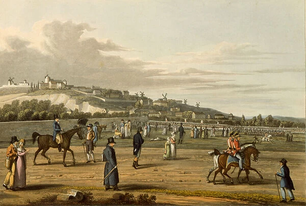 Review of the English Troops at Montmartre by the Duke of Wellington, 21st October 1815