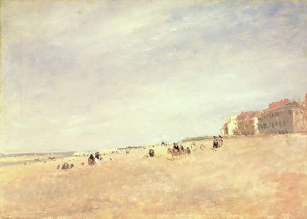 Rhyl Sands, c. 1854 (oil on canvas)
