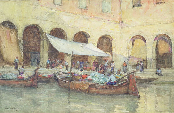 The Rialto Market, Venice