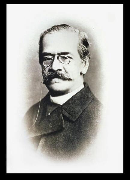 Ricardo Palma (1833-1919) 1896 (b  /  w photo)