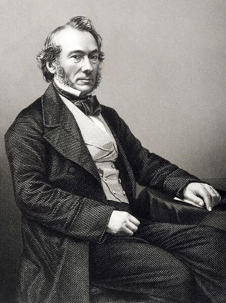 Richard Cobden, 1804 - 1865. English manufacturer, Radical