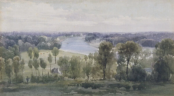 Richmond Hill, 1830 (w  /  c on paper)