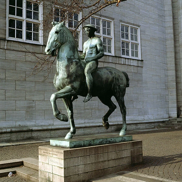 The Rider, 1908 (bronze)