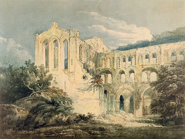 Rievaulx Abbey, Yorkshire, 1798 (w  /  c)