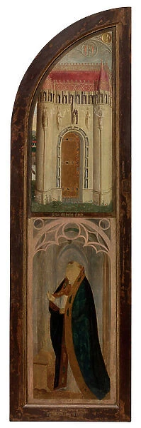 Right panel of Madonna and Petrus Wijts (oil on panel)