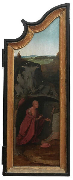 Right panel of the Triptych of Job, c. 1500-24 (oil on panel)