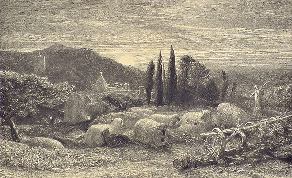 The Rising Moon, c. 1857 (etching)
