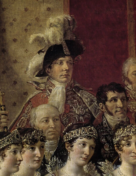 The Rite of Napoleon. Detail depicting Pauline Bonaparte (Princess Borghese, 1780-1825)