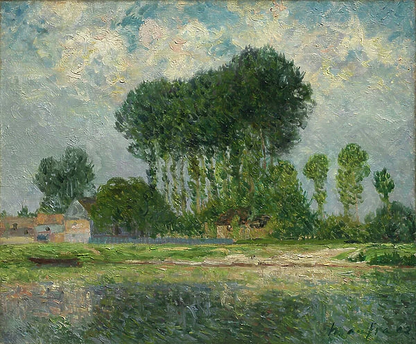 The River, 1902 (oil on fabric)