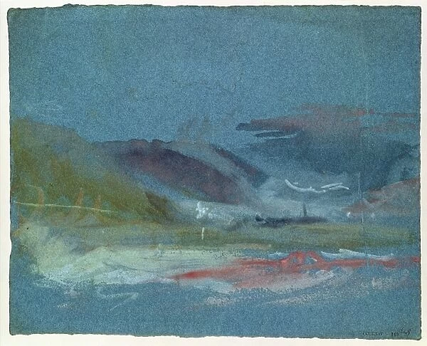 River bank, c. 1830 (w  /  c on paper)