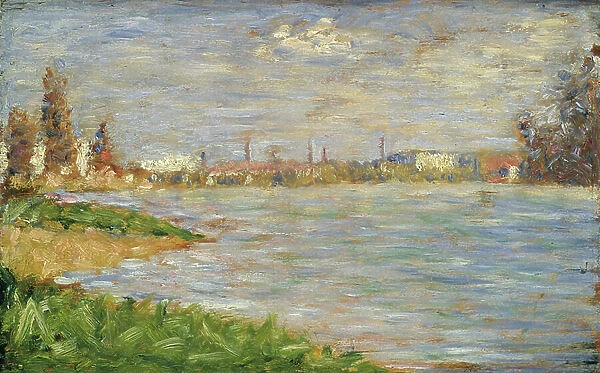 The River Banks, c. 1883 (oil on panel)