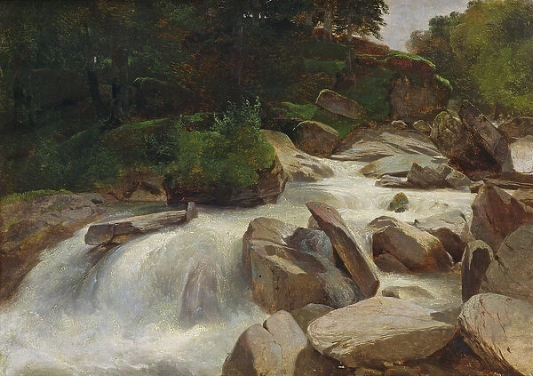 River Study, c. 1846-50 (oil on canvas)
