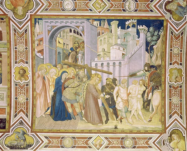 The Road to Calvary, 1320 (fresco)