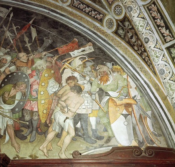 Road to Calvary (fresco) (detail)