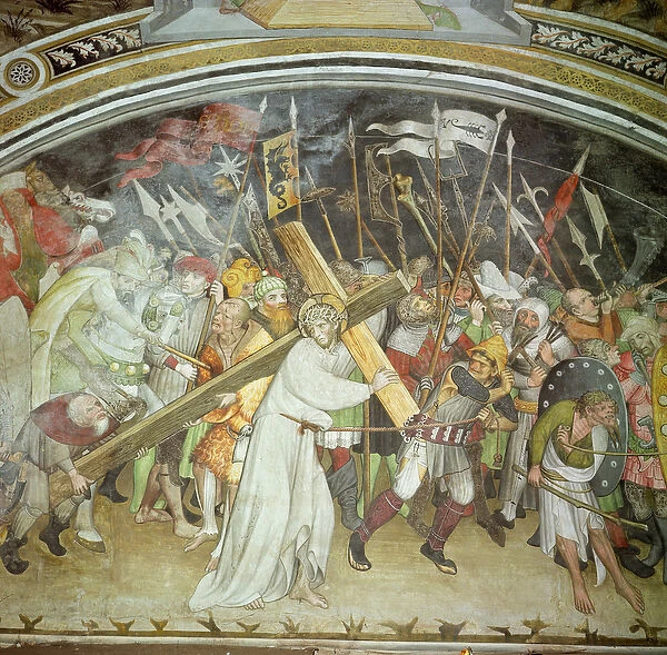 Road to Calvary (fresco) (see 130504 for detail)