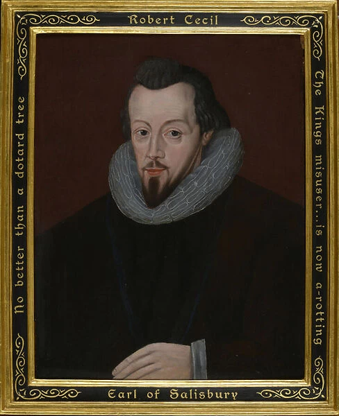 Robert Cecil, 1st Earl of Salisbury (oil on panel)