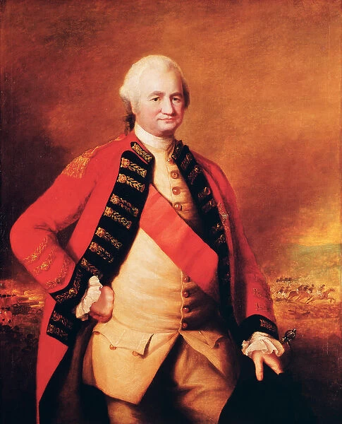 Robert Clive (1725-74) 1st Baron Clive, c. 1773 (oil on canvas)
