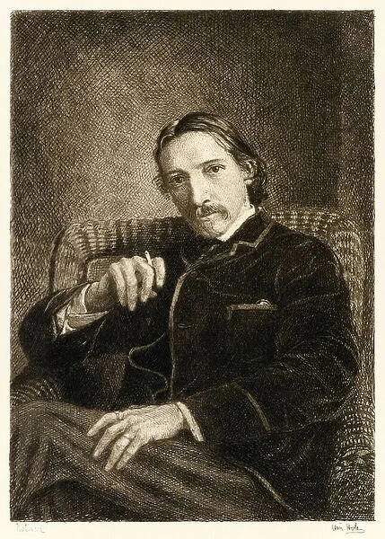 Robert Louis Stevenson (1850-1894) British author best known for his bestselling books