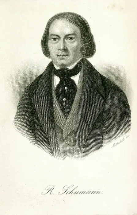 Framed Print : Robert Schumann