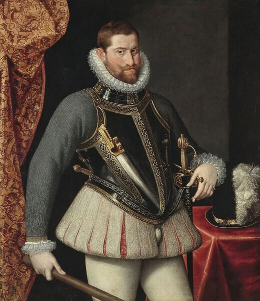 Rodolphe II (empereur des Romains) - Portrait of Rudolf II of Austria (1552-1612)