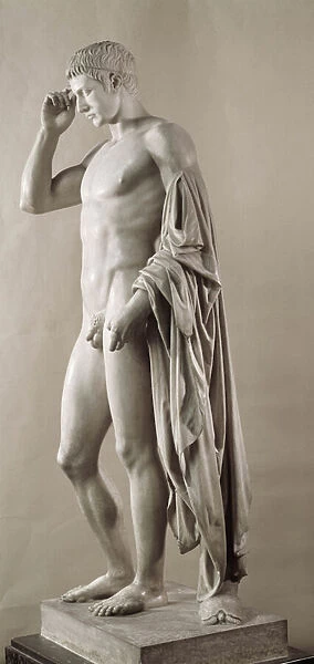 Roman Art: statue of the Roman Emperor Augustus (Octavian then Octavian) (63 BC-14 AD)