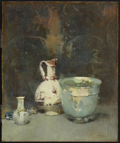 Roman Bowl, c. 1920 (oil on panel)