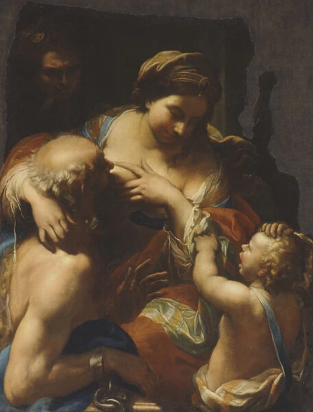 Roman Charity (oil on canvas)
