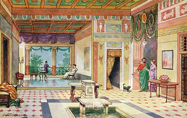 The Roman Empire: roman home (print)