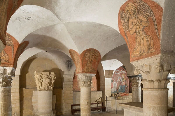 Romanesque crypt, Bayeux Cathedral