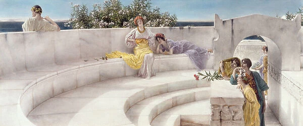 Under the Roof of Blue Ionian Weather, 1901 (colour litho)