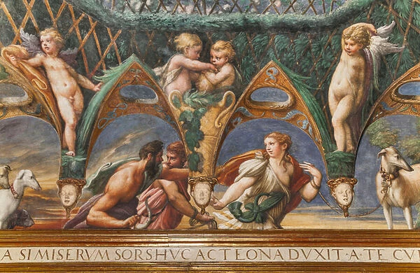 Room of Diana and Actaeon, detail of 2384753, 1524
